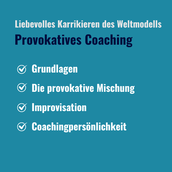 Provokatives Coaching Text