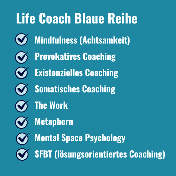 Life Coach Programm Blaue Reihe