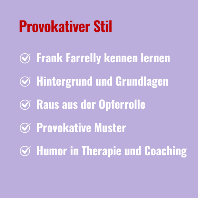 Provokativer Stil